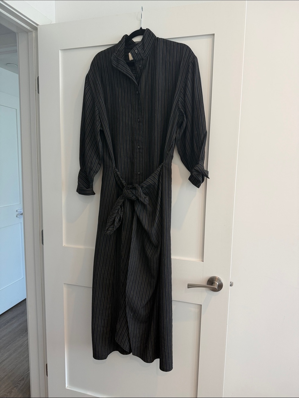 Wiggy Kit Olive Stripe Sarong Dress